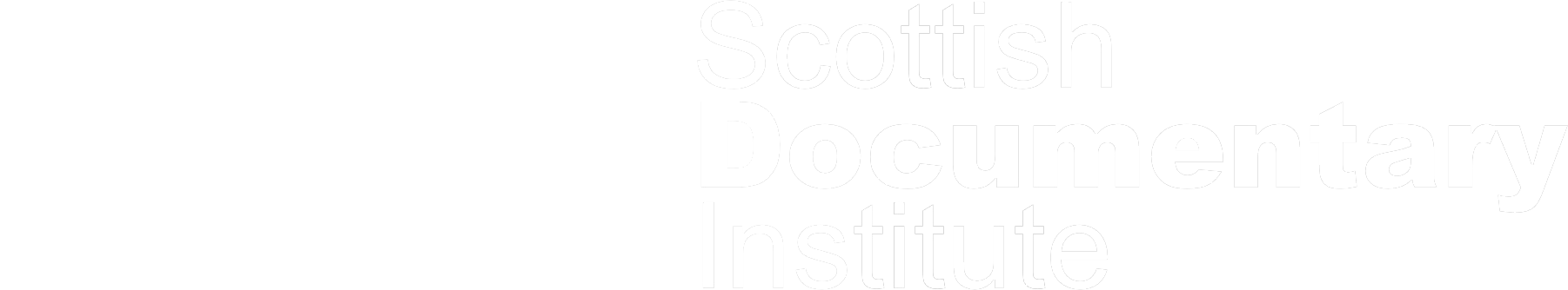 Creative Scotland and Scottish Documentary Institute logo